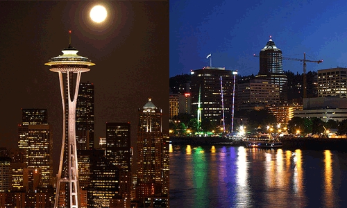 CRUISING ACROSS AMERICA || Portland & Seattle